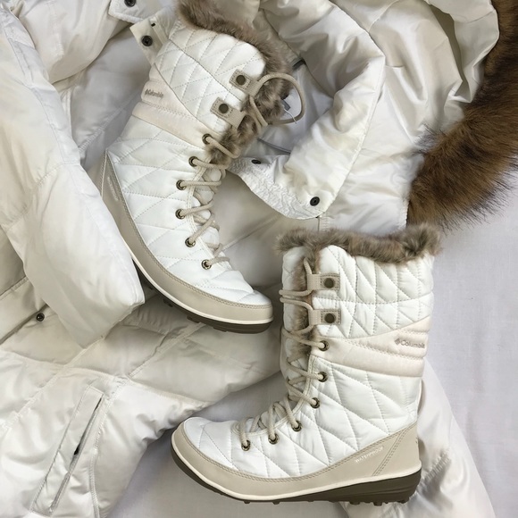columbia lace up boots